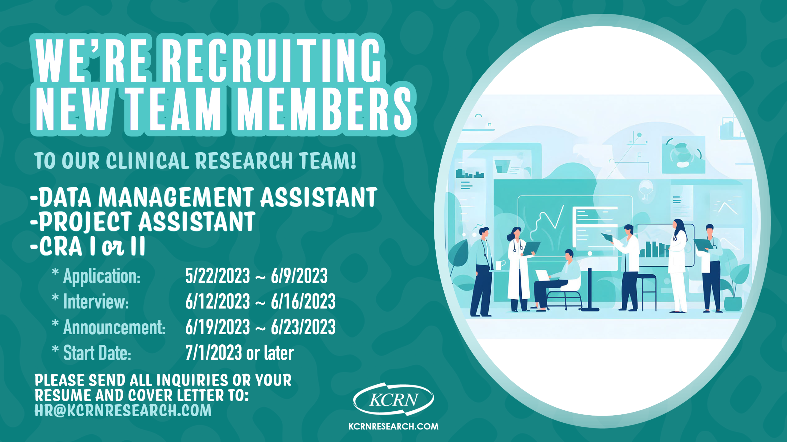 kcrn-research-hiring-event-for-clinical-research-associate